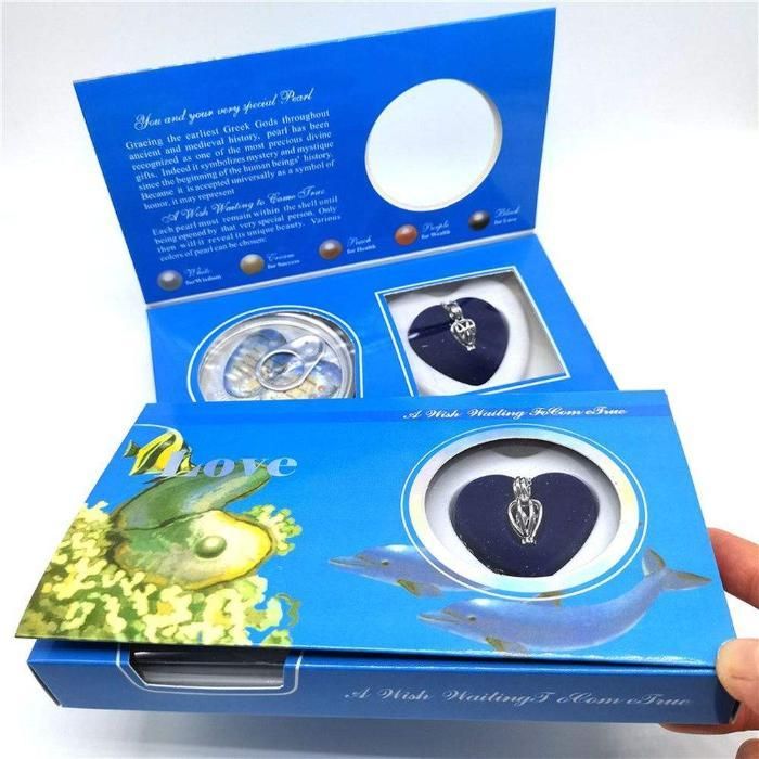 Freshwater Shell Canned Oyster Ocean Love Real Pearl Necklace SetCVBNBNBNMNN,M