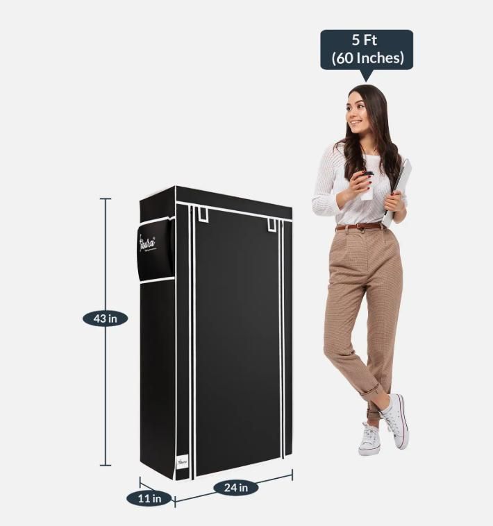 6 Rack Collapsible Wardrobe Cabinet and Shoe Rack FGHNMNMNMNMLKJKJNM,M,NM