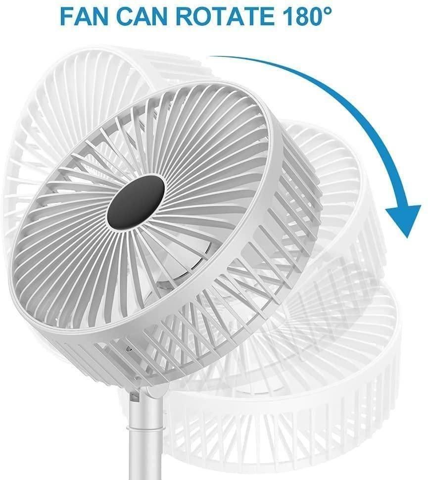 Powerful Rechargeable High Speed Table Desk Fan. VBBBBDFGHJKLFGHJKLFGHJKLGHJKLGBHNJKL