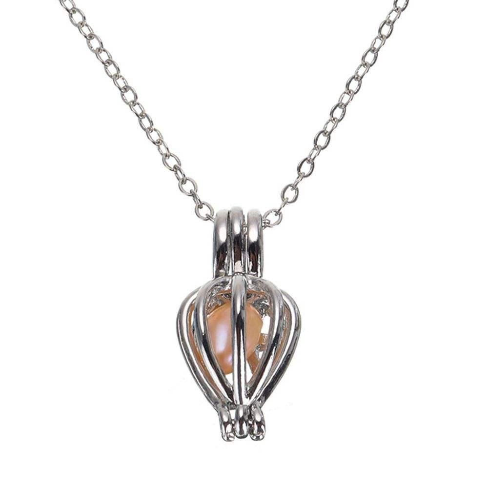 Freshwater Shell Canned Oyster Ocean Love Real Pearl Necklace SetCVBNBNBNMNN,M