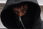 Men's Full Sleeves Zipper Hoodie with Mask