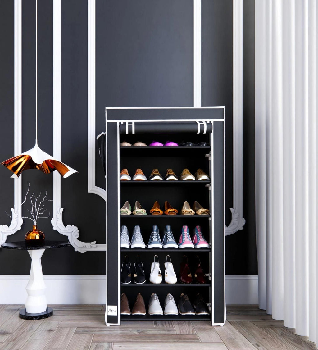 6 Rack Collapsible Wardrobe Cabinet and Shoe Rack FGHNMNMNMNMLKJKJNM,M,NM