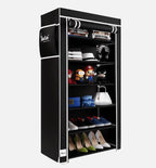 6 Rack Collapsible Wardrobe Cabinet and Shoe Rack FGHNMNMNMNMLKJKJNM,M,NM